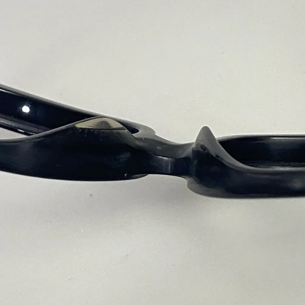 CELINE CL40048I 01W Black Oversized Eyeglasses Frames 62-15 140 Butterfly Italy
